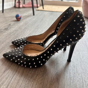Sam Edelman hadlee Black Studded Heels